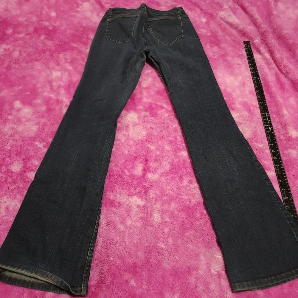 DKNY Jeans Women's 8L Bootcut‎ Blue Denim Stretch Jeans Long Inseam